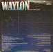 Waylon Jennings – Sweet Mother Texas LP vinyl record, image 3 of 5