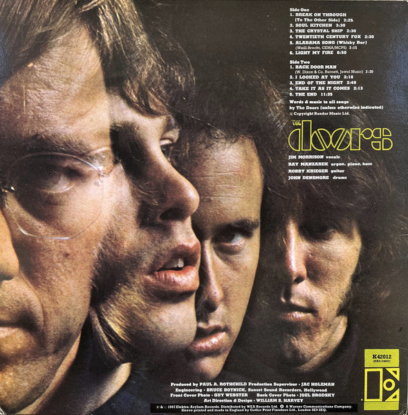 The Doors – The Doors LP vinyl record, image 2 of 5