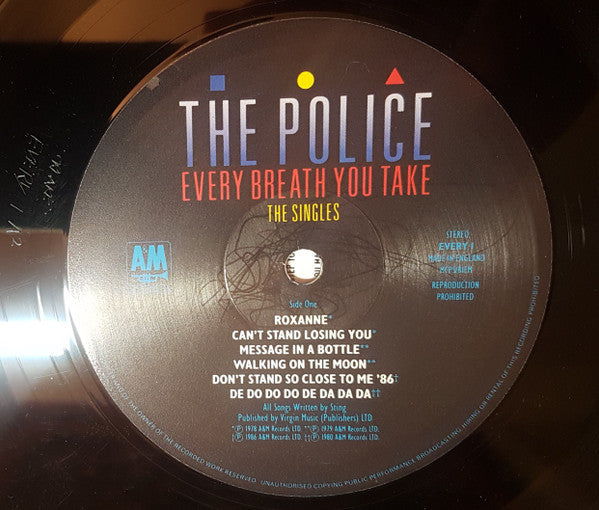 The Police – Every Breath You Take (The Singles) LP vinyl record, image 3 of 8