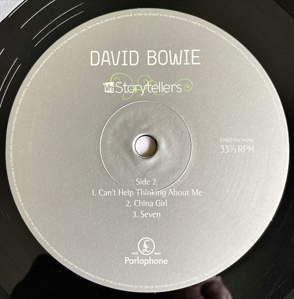 David Bowie – VH1 Storytellers (2xLP) LP vinyl record, image 5 of 10