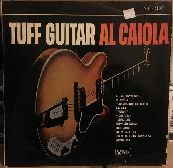 Al Caiola – Tuff Guitar LP vinyl record, image 1 of 4