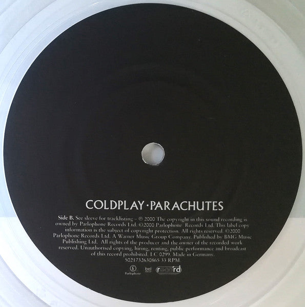 Coldplay – Parachutes LP vinyl record, image 4 of 10