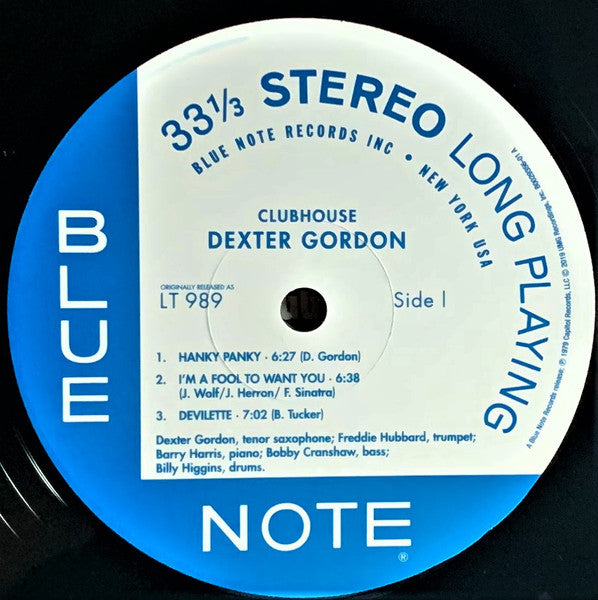 Dexter Gordon – Clubhouse LP vinyl record, image 5 of 7