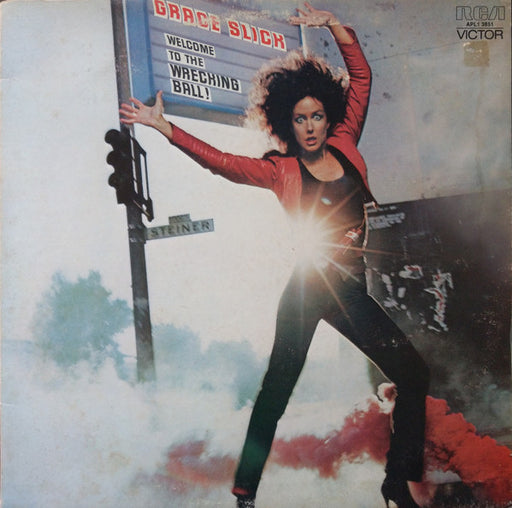 Grace Slick – Welcome To The Wrecking Ball! LP vinyl record, image 1 of 6