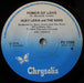 Huey Lewis & The News – The Power Of Love / Bad Is Bad 7" vinyl record, image 3 of 4
