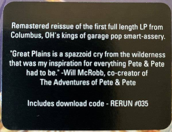 Great Plains – Born In A Barn LP vinyl record, image 7 of 7