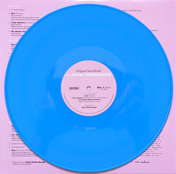 Various – The Royal Tenenbaums (Original Soundtrack) LP vinyl record, image 5 of 10