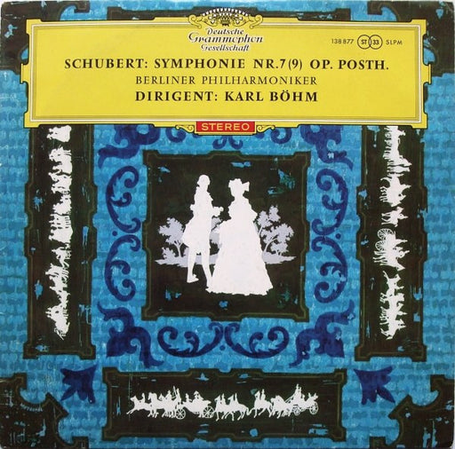 Franz Schubert, Berliner Philharmoniker, Karl Böhm – Symphonie Nr. 7 Op. Posth. LP vinyl record, image 1 of 2