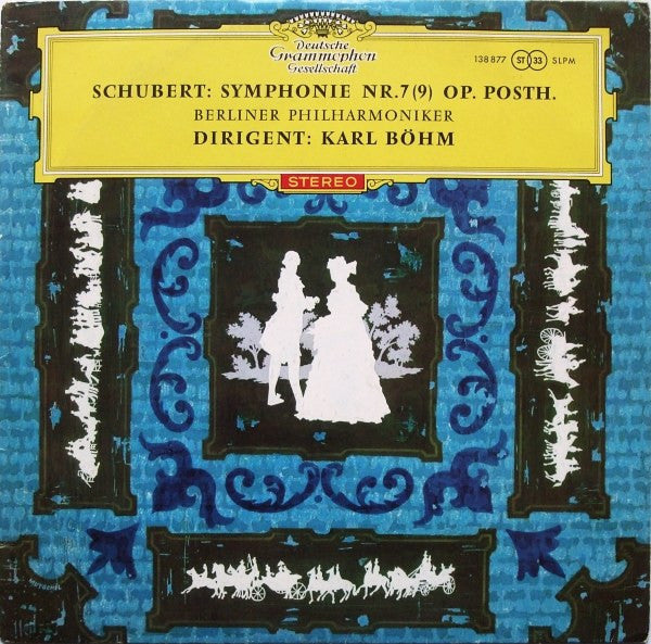 Franz Schubert, Berliner Philharmoniker, Karl Böhm – Symphonie Nr. 7 Op. Posth. LP vinyl record, image 1 of 2