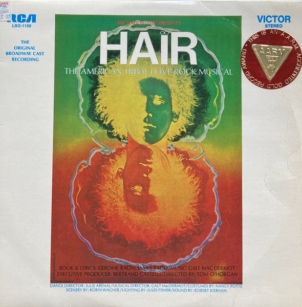 Various – Hair - The American Tribal Love-Rock Musical (The Original Broadway Cast Recording)