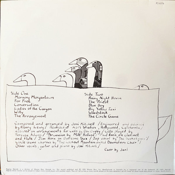 Joni Mitchell – Ladies Of The Canyon LP vinyl record, image 2 of 4