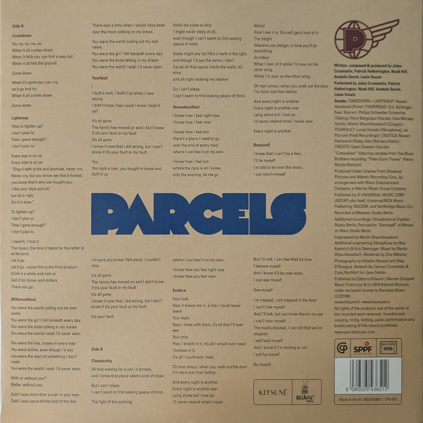 Parcels – Parcels LP vinyl record, image 6 of 10