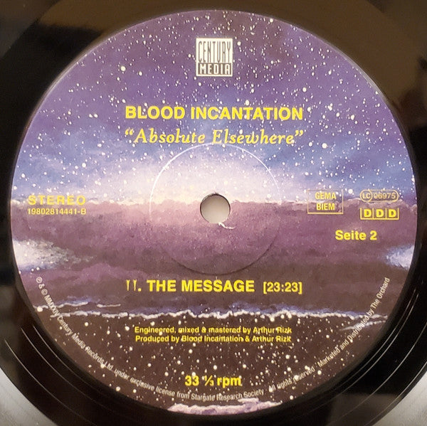 Blood Incantation – Absolute Elsewhere LP vinyl record, image 8 of 10