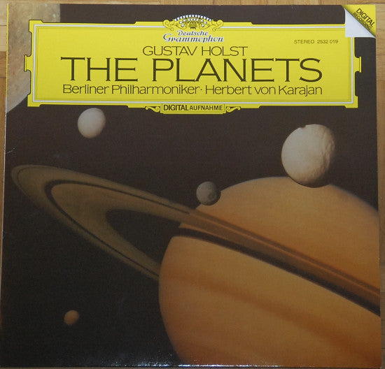 Gustav Holst, Berliner Philharmoniker, Herbert von Karajan – The Planets LP vinyl record, image 1 of 4