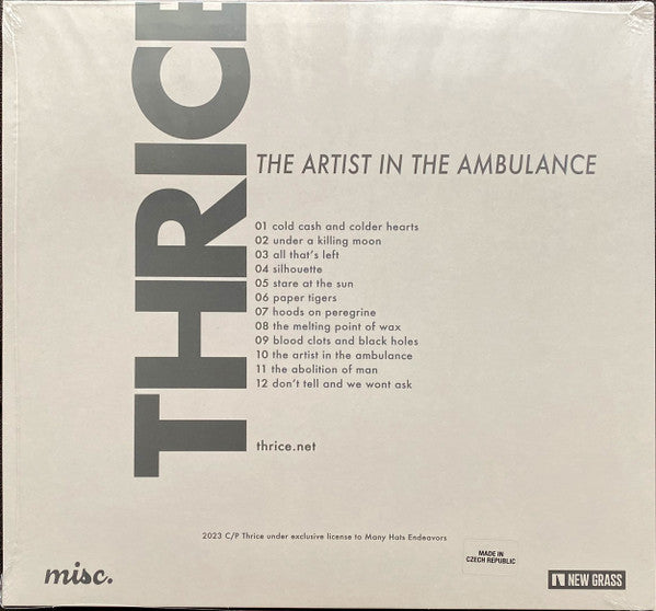 Thrice – The Artist In The Ambulance (Revisited) LP vinyl record, image 2 of 9