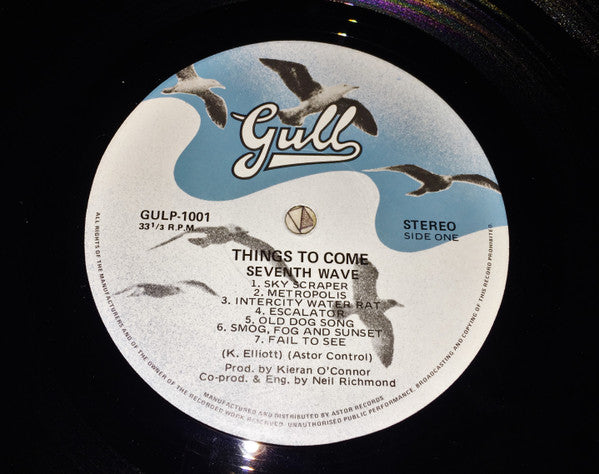 Seventh Wave – Things To Come LP vinyl record, image 3 of 3