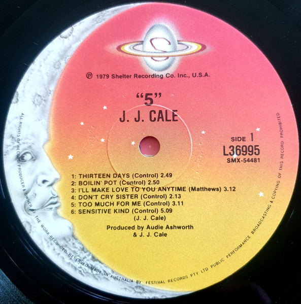 J.J. Cale – 5 LP vinyl record, image 3 of 4