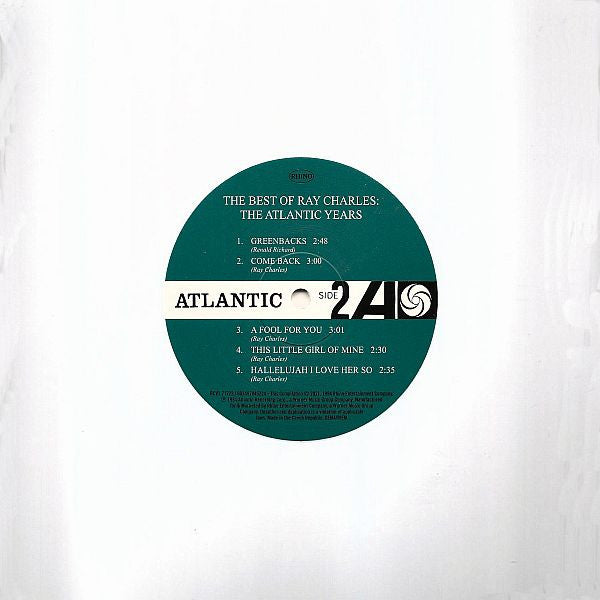 Ray Charles – The Best Of Ray Charles: The Atlantic Years (2xLP) LP vinyl record, image 4 of 10