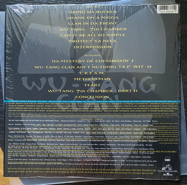 Wu-Tang Clan – Enter The Wu-Tang (36 Chambers) LP vinyl record, image 2 of 4