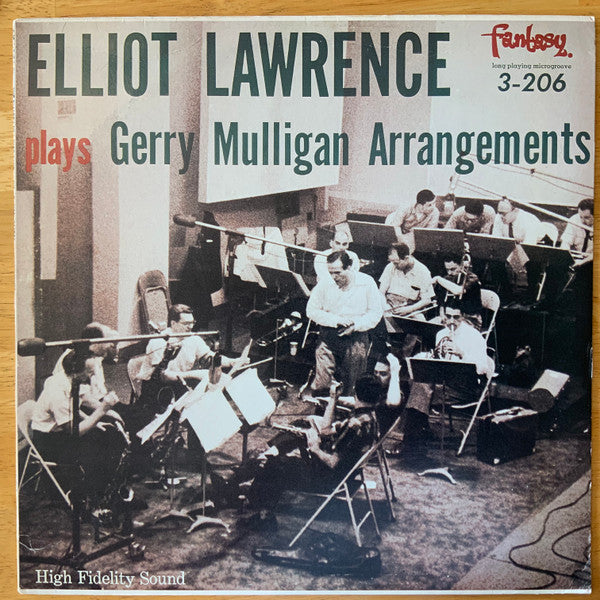 The Elliot Lawrence Band – Plays Gerry Mulligan Arrangements LP vinyl record, image 1 of 4
