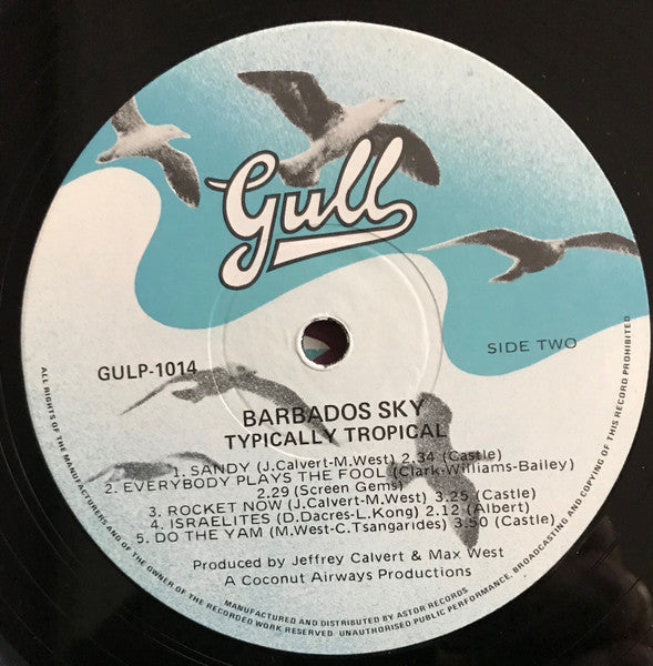 Typically Tropical – Barbados Sky LP vinyl record, image 4 of 4