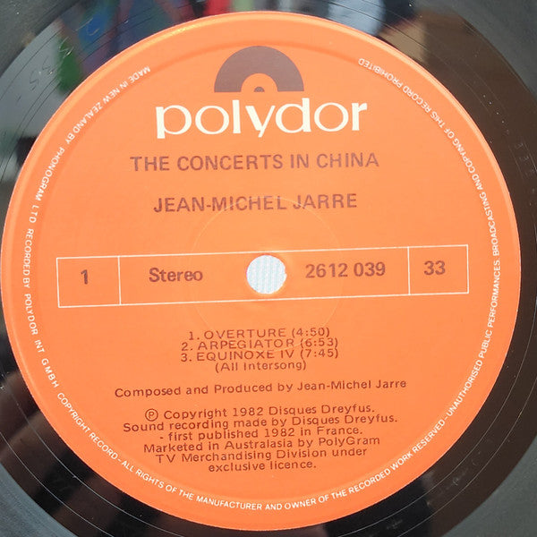 Jean-Michel Jarre – The Concerts In China (2xLP) LP vinyl record, image 3 of 4