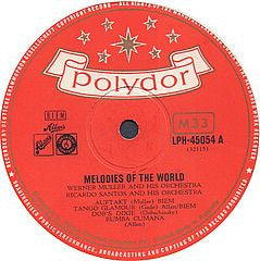 Werner Müller, RIAS Tanzorchester, Ricardo Santos And His Orchestra – Melodies Of The World LP vinyl record, image 3 of 4
