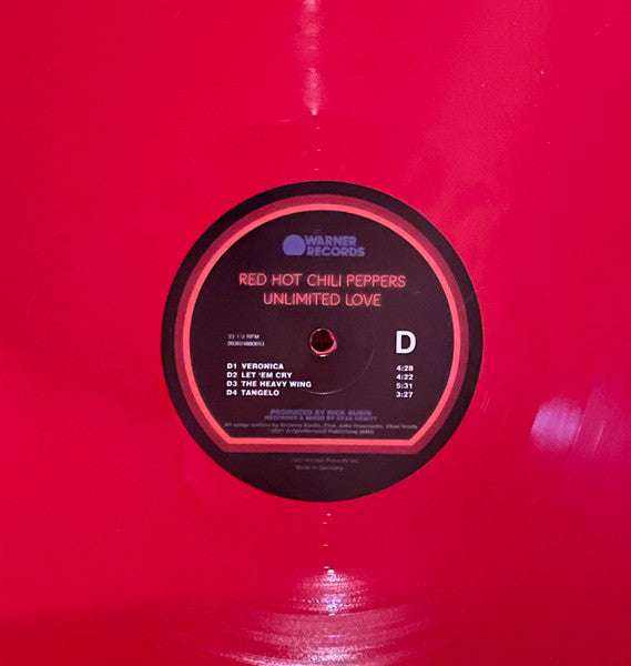 Red Hot Chili Peppers – Unlimited Love (2xLP) LP vinyl record, image 10 of 10
