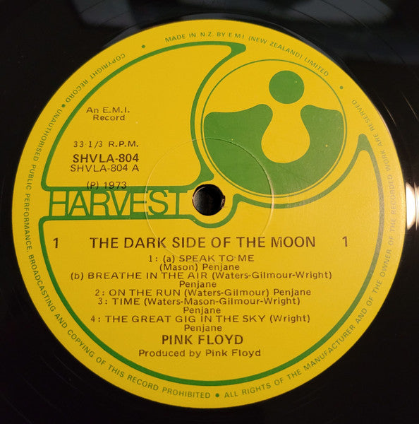 Pink Floyd – The Dark Side Of The Moon LP vinyl record, image 5 of 5