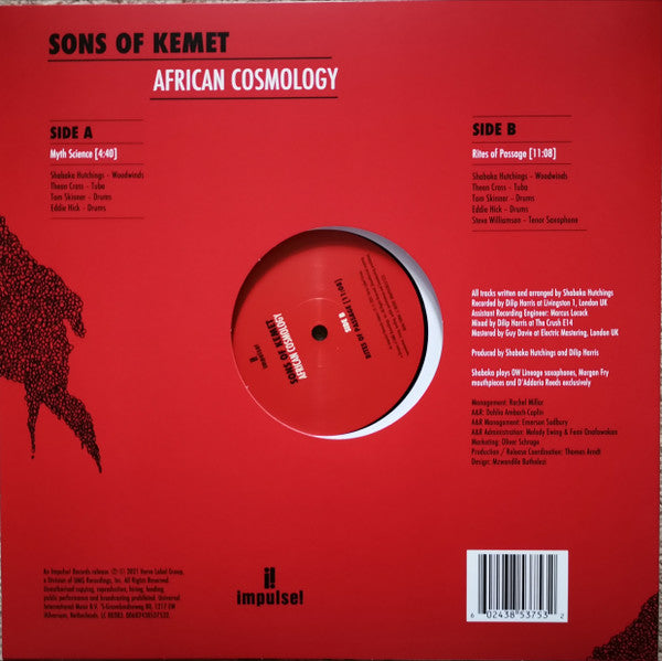 Sons Of Kemet – African Cosmology 12" vinyl record, image 2 of 5