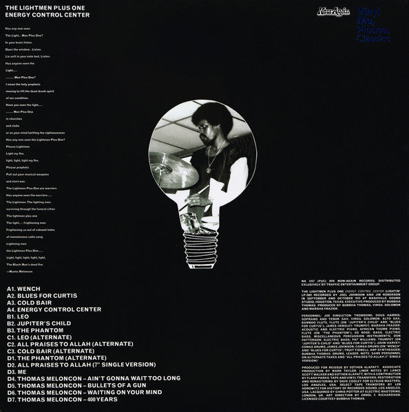 Bubbha Thomas & The Lightmen Plus One – Energy Control Center (2xLP) LP vinyl record, image 6 of 10