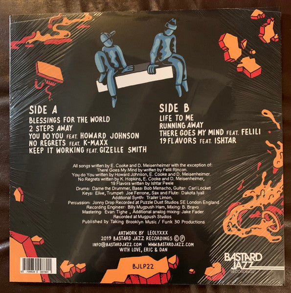 The Pendletons – 2 Steps Away LP vinyl record, image 2 of 2
