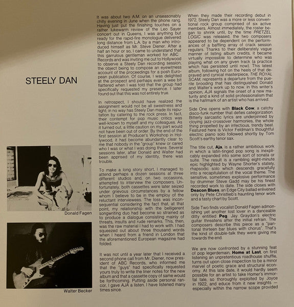 Steely Dan – Aja LP vinyl record, image 2 of 8