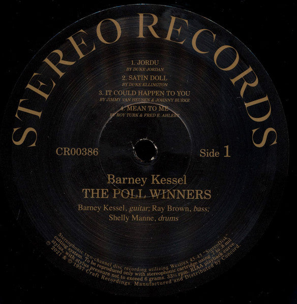 The Poll Winners – The Poll Winners LP vinyl record, image 4 of 6