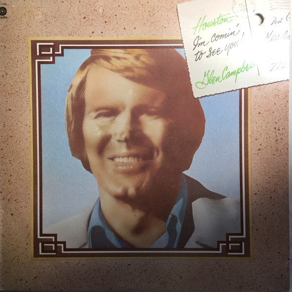Glen Campbell – Houston (I'm Comin' To See You!) LP vinyl record, image 1 of 4
