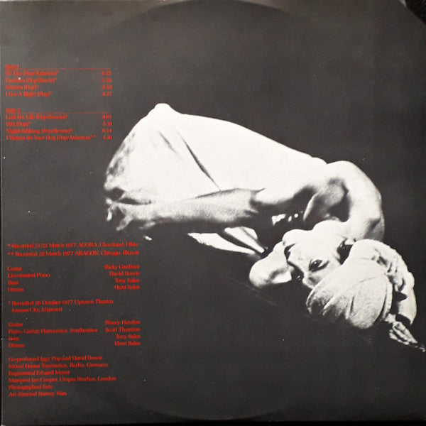 Iggy Pop – TV Eye 1977 Live LP vinyl record, image 2 of 5