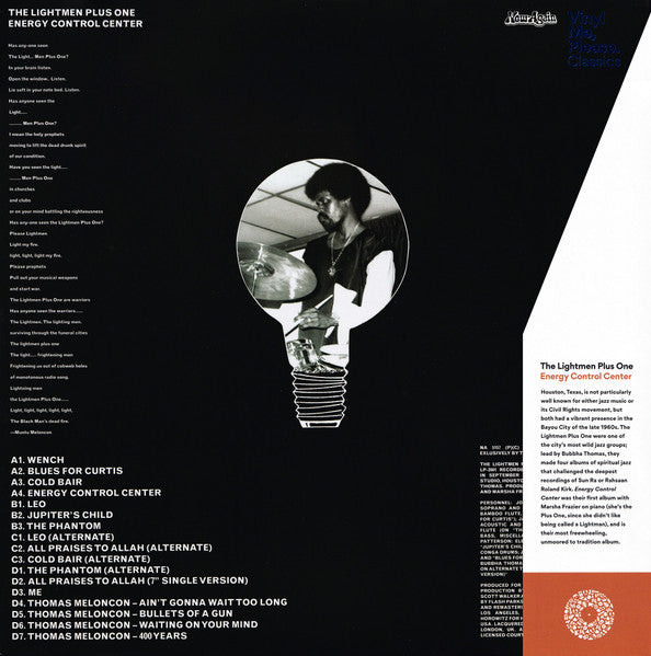 Bubbha Thomas & The Lightmen Plus One – Energy Control Center (2xLP) LP vinyl record, image 5 of 10