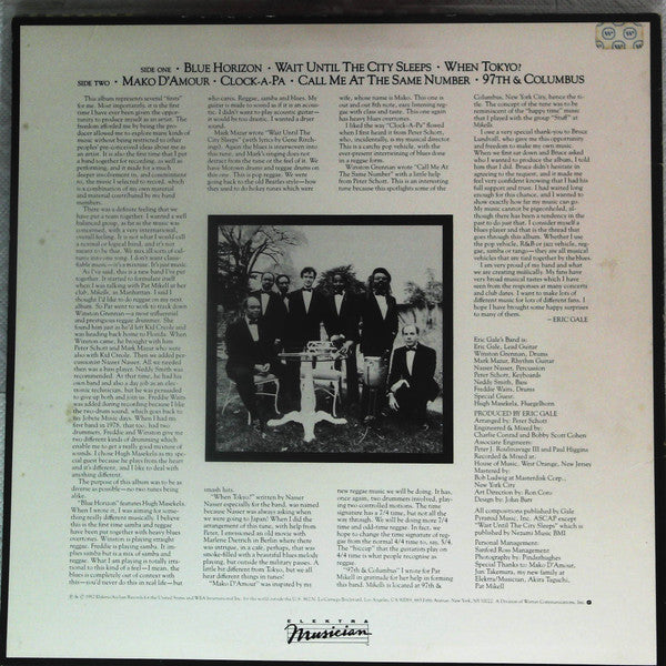 Eric Gale – Blue Horizon LP vinyl record, image 2 of 6