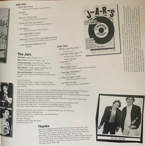 The Jars – Make Love Not War LP vinyl record, image 7 of 10