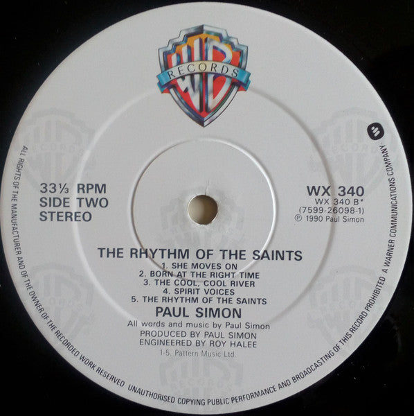 Paul Simon – The Rhythm Of The Saints LP vinyl record, image 4 of 7