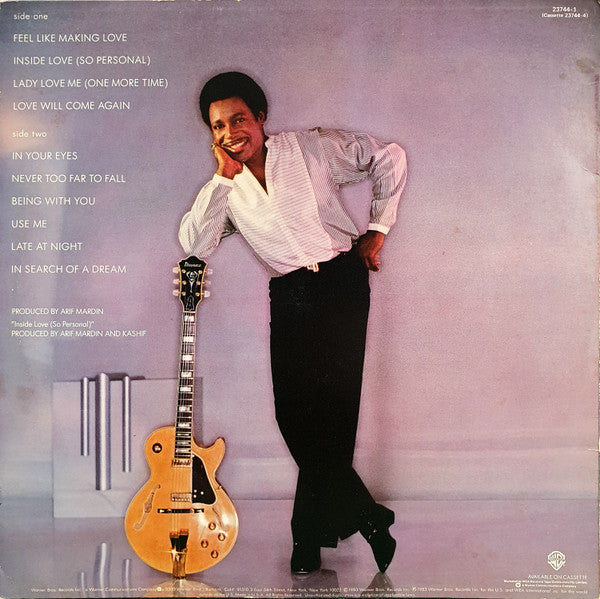 George Benson – In Your Eyes LP vinyl record, image 2 of 7