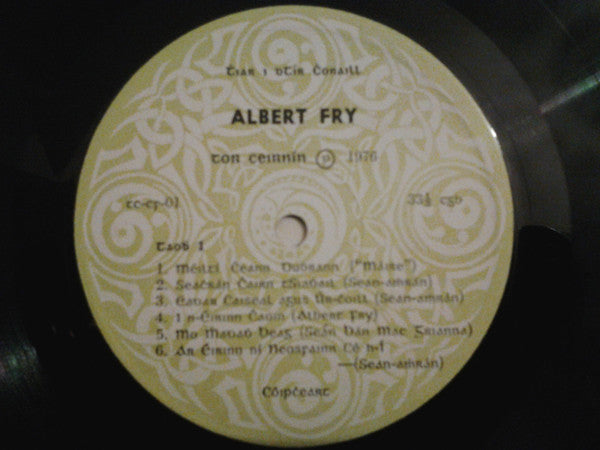 Albert Fry – Thiar i dTír Chonaill LP vinyl record, image 3 of 10