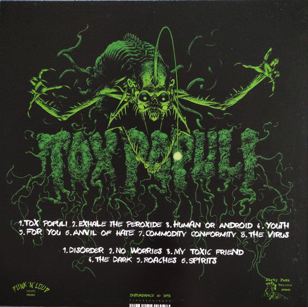 Disturbance – Tox Populi LP vinyl record, image 2 of 5