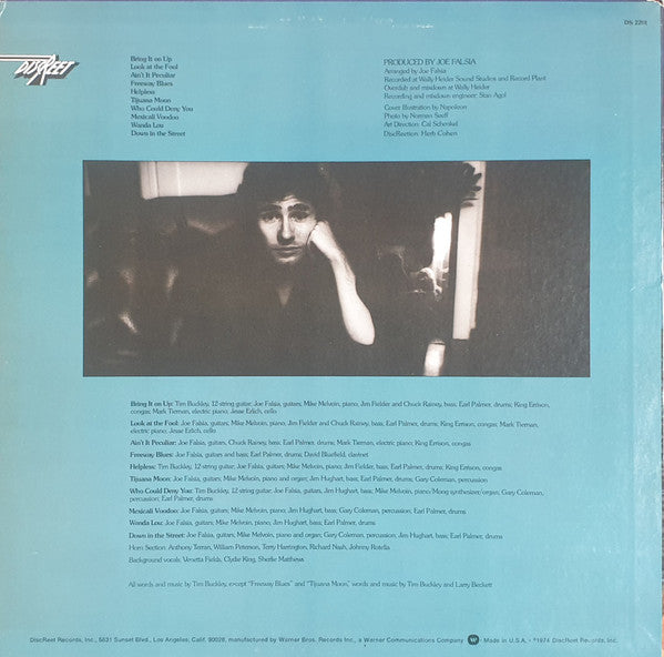 Tim Buckley – Look At The Fool LP vinyl record, image 2 of 4