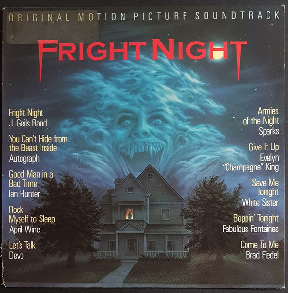 Various – Fright Night (Original Motion Picture Soundtrack) LP vinyl record, image 1 of 4