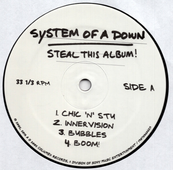 System Of A Down – Steal This Album! (2xLP) LP vinyl record, image 3 of 10