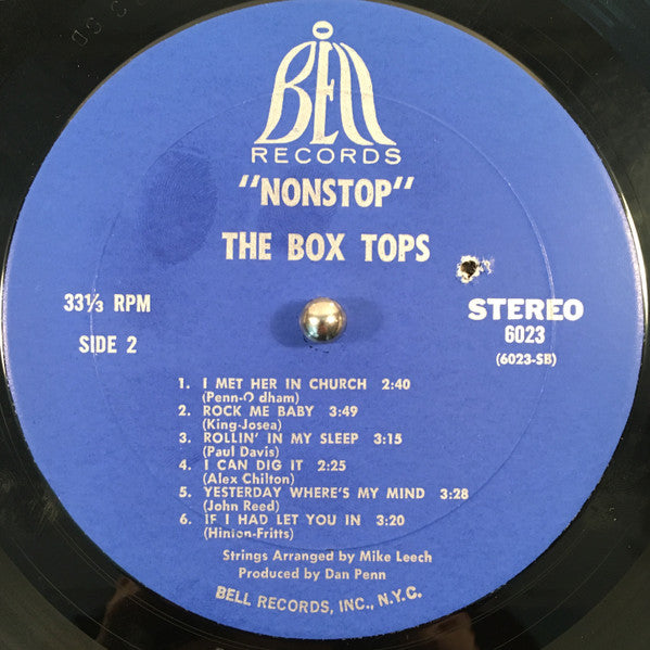 Box Tops – Non Stop LP vinyl record, image 5 of 5