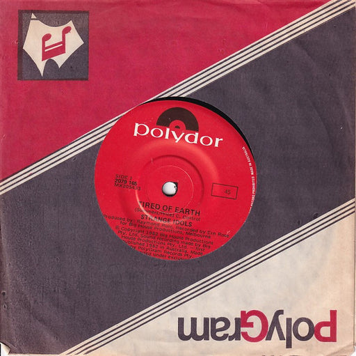 Strange Idols – Tired Of Earth 7" vinyl record