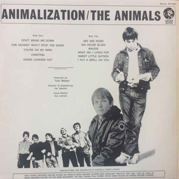 The Animals – Animalization LP vinyl record, image 5 of 5