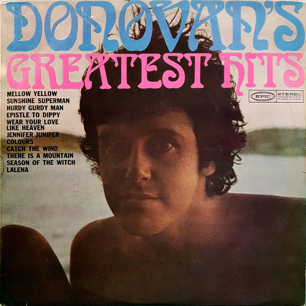 Donovan – Donovan's Greatest Hits LP vinyl record, image 1 of 4